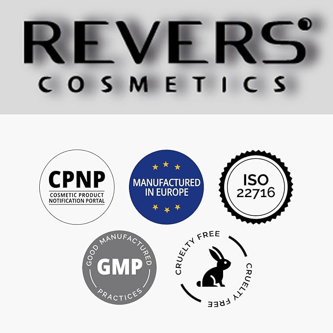 Revers Cream Hair Dye with Argan Oil and Castor Oil, Eyelash and Eyebrow tint , Black Color