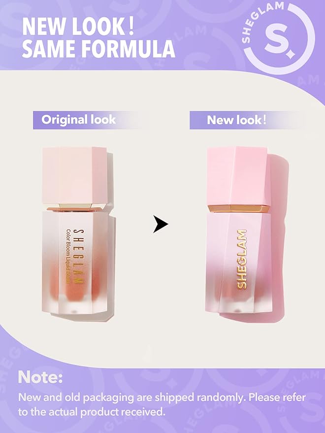 SHEGLAM Color Bloom Liquid Blush Makeup for Cheeks Matte Finish - Risky Business