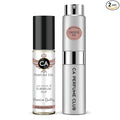 CA Perfume Duo Impression of Tubereuse Nue For Women And Men Perfume Layering Set Long Lasting Travel Size EDP + Body Oil Roll-On Bottle 0.27 Fl Oz+0.33 Fl Oz