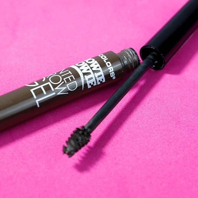 L.A. COLORS Browie Wowie Tinted Brow Gel, Dark Brown CBG413 (Pack of 2)
