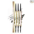 Eyebrow Pencil,3 PCS Waterproof Long-Lasting Microblading Black Brow Pencil,Natural Eyebrow Makeup Ultra Slim Defining Eyebrow Pencils