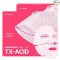 TXA Niacinamide Brightening mask, Overnight Care for Glass Skin, Dark Spot Care, Tranexamic Acid + Niacinamide + Alpha-Arbutin 30,000ppm, Korean Skincare, Gifts for Women, 4ea