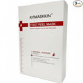 Peeling Foot Mask 3 Pack | Lavender Extract Foot Peel for Dead Skin Removal & Heel Repair | Dermatologically Tested