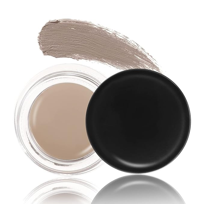 Boobeen Eyebrow Pomade Cream, Waterproof Brow Pomade Gel High Pigmented Long-lasting for Natural Eyebrow Makeup, Suitable for Everyone