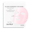 Glassy Hydrogel Face Mask for Glow and Dewy Skin, Deep Hydration, Vegan Collagen, Dewy Glow & Makeup Prep, Pore Tightening, Firming, Moisturizing, Overnight Korean Skin Care x 1ea