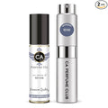 CA Perfume Duo Impression of Rehab For Women And Men Perfume Layering Set Long Lasting Travel Size EDP + Body Oil Roll-On Bottle 0.27 Fl Oz+0.33 Fl Oz
