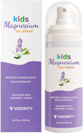 Vigority Kids Magnesium Spray with Lavender & Neroli – Lightweight Magnesium Body Mist for Legs, Feet, Pillow & Room – Gentle Bedtime Spray for Kids Evening Routines (3.4 fl. oz.)