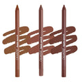 ColourPop Mocha Trio Lippie Lip Pencil Kit - High-Pigment, Long-Lasting & Sharpenable Lip Liner with High-Impact Color - Includes Shades CTRL, Chain Reaction + BFF3 (3 Count)
