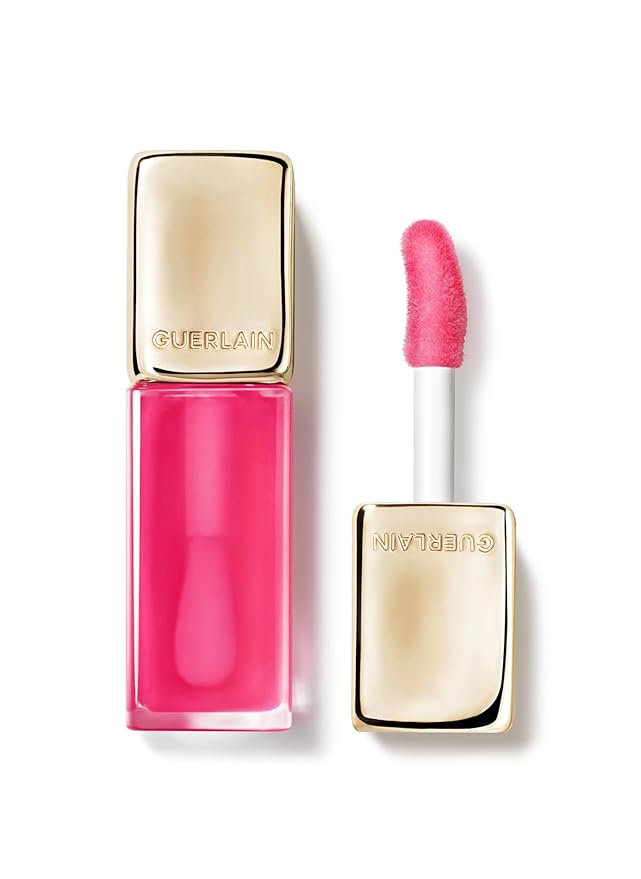 Kiss Kiss Bee Glow Oil - 458 Rose Glow by Guerlain for Women - 0.3 oz Lip Oil
