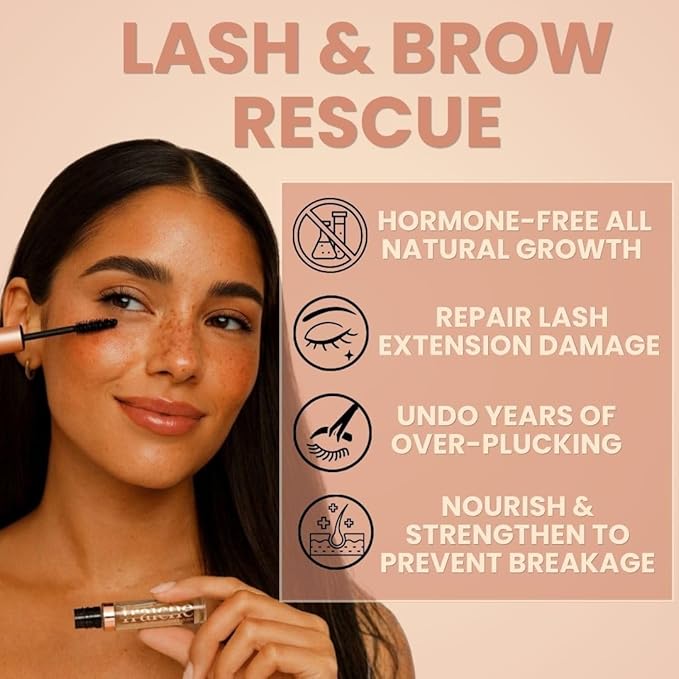 Live Fraiche Rosemary Castor Oil for Hair Growth 16oz + Castor Oil Organic Cold Pressed Lash Serum - Hexane Free, Reduce Hair Loss, Eyelash Eyebrow Regrowth and rosemary essential Serum for scalp