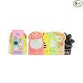 TONYMOLY x Squishmallows Self-Care Slumber Squad Sheet Mask Set – 5 Piece Korean Skincare Gift Set with Face & Foot Masks for Hydrating, Soothing, Brightening & Nourishing Skin