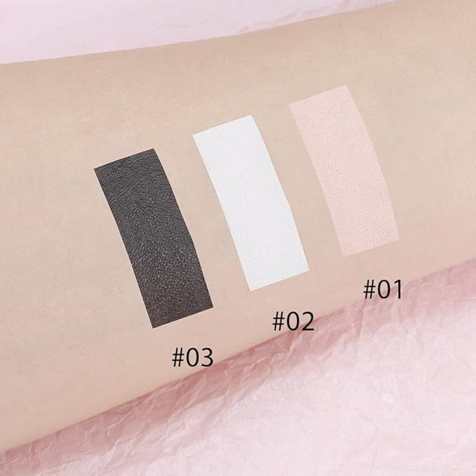 Eyeshadow Single Matte, High-Pigment Monochrome Eye Shadow Pressed Powder, Everyday Velvety Silky Eye Makeup Looks, Professional Long-Lasting Waterproof Single Eyeshadow Palette, Smoky Black 03