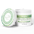 Urea Cream 50 Percent Feet Maximum Strength with Hyaluronic for Dry Skin Cracked Heels Callus Remover