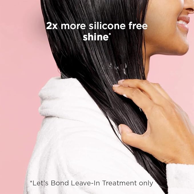 Noughty Let's Bond Builder Leave-In Treatment, Hydrating Formula for Healthier Strands, Intensive Repair for Chemically Treated, Colored and Damaged Hair, Strengthening Mask for Instant Shine 4.2fl.oz