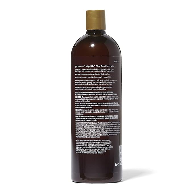 Silk Elements MegaSilk Olive Conditioner, 33.8oz