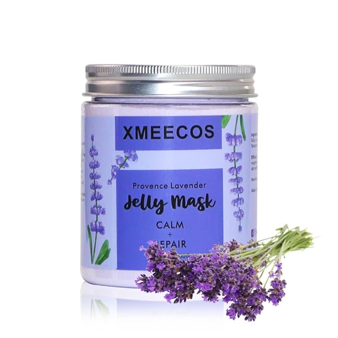 XMEECOS Jelly Mask Powder For Dry Skin |Moisturizing |Soothing |Repair |Cruelty-free (Lavender)