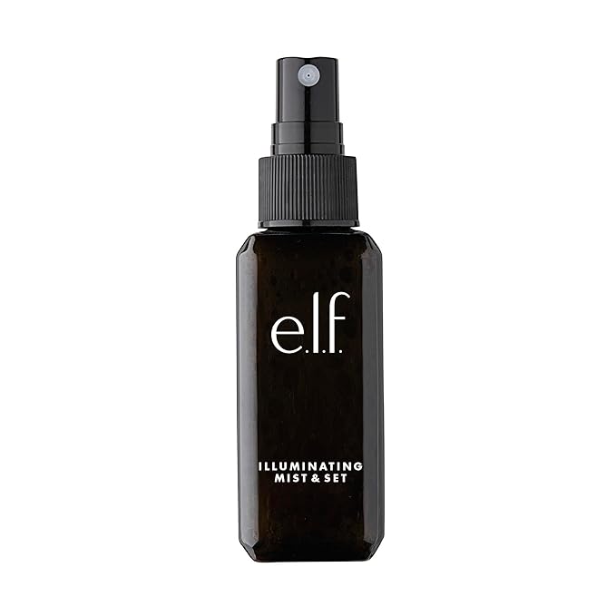 e.l.f. Lumious Mist & Set, Setting Spray To Give Makeup A Lasting, Radiant Finish, Infused With Vitamins A, C & E, Small, 2 Fl Oz
