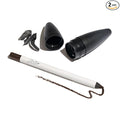 Julep Makeup Pencil Sharpener (Torpedo) + When Pencil Met Gel Sharpenable Multi-Use Longwear Eyeliner, Rich Brown