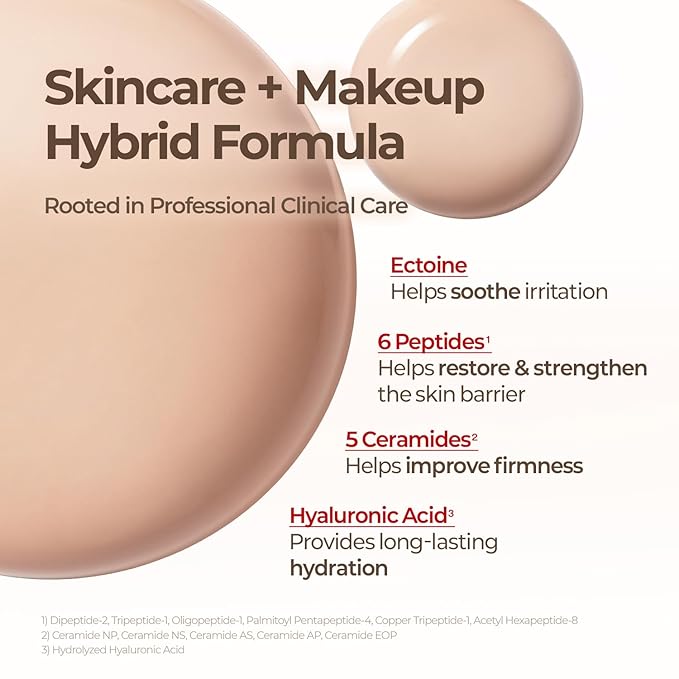 Cell Fusion C Skin Blemish Balm No.19 Light - Fair/Light, Lightweight BB Cream with Ceramide, Tinted Moisturizer for Sensitive Skin, Korean Makeup, 1.01 fl.oz.