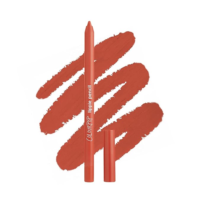 ColourPop Lippie Lip Pencil - High-Pigment, Long-Lasting & Sharpenable Lip Liner with High-Impact Color - Vegan, Cream Formula with Precise Application - Oh Sis (0.35 oz)