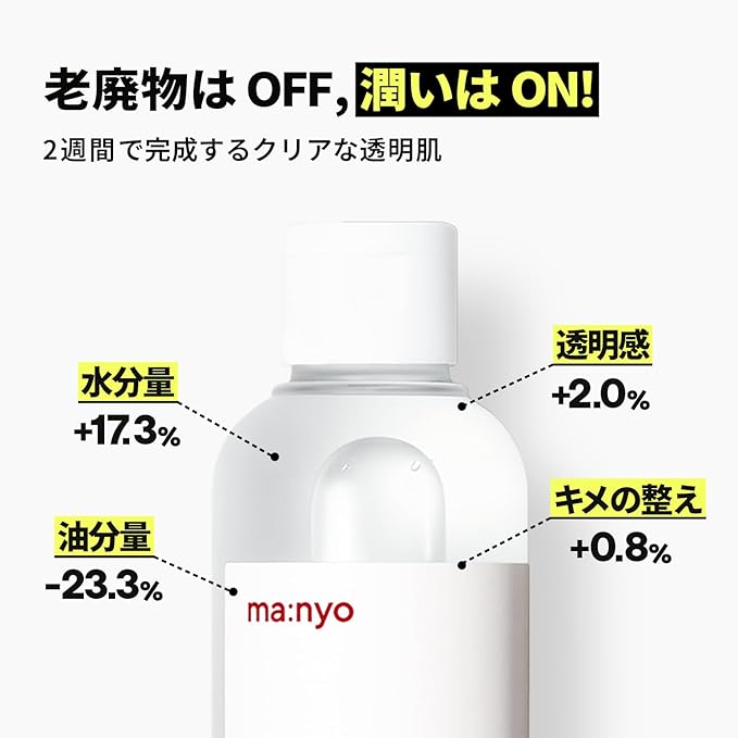 MANYO Galactomy Clear Skin Toner, Brightening & Hydrating Toner with Natural Fermented Filtrate For Pore Care & Even Skin Tone, Suitable for All Skin Types, Korean Skincare 7.1fl oz (210ml)