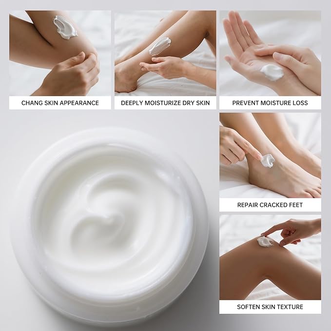 Urea Cream 50 Percent Feet Maximum Strength with Hyaluronic for Dry Skin Cracked Heels Callus Remover