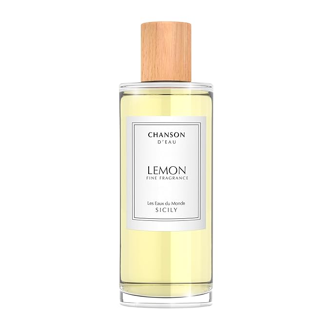 Chanson Lemon Eau de Toilette 3.4 fl oz (Pack of 1), Notes of Lemon, Orange Blossom, and Cedar, Women's Fragrance, Long Lasting, Everyday Fragrance, Travel Size