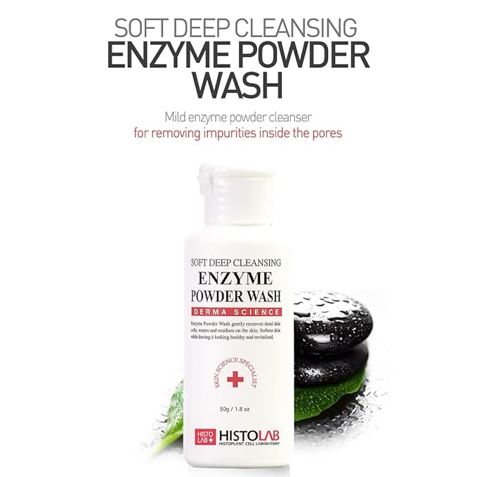 HISTOLAB Soft Deep Cleansing Enzyme Powder Wash | 50g NET WT./1.8oz