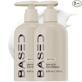 BASED Leave-In Conditioner, Instant Frizz Control, Hydrates & Nourishes Hair, Premium Leave-In Conditioner for Men, Healthier-Looking Frizz-Free Hair in Minutes (6.8 Fl Oz Pack of 2)