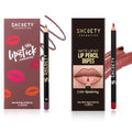 SHCOETY 24 Pcs Matte Lip Liner Set, Waterproof Longwear Lip Pencils, Smooth Soft High Pigmented Natural Lip Makeup (SH8007X+SH012X)