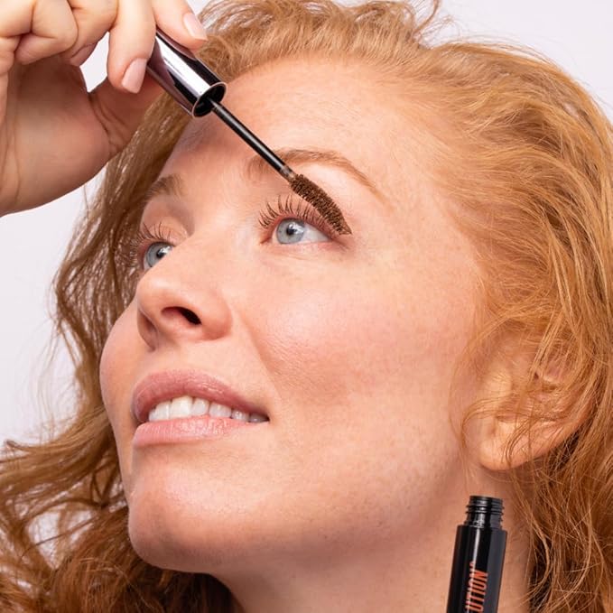 Redhead Revolution's Gingerlash Mascara (Genuine Ginger Reddish) Brown Mascara for Redheads and Strawberry Blondes Volumizing Lengthening Vegan Cruelty Free