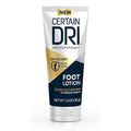 Certain Dri Antiperspirant Foot Lotion, 24-Hour Sweat & Odor Protection, Quick-Drying & Non-Sticky Formula, Dermatologist-Tested, Doctor-Recommended, 1.3 oz