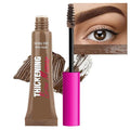 Tinted Thickening Brow Gel Brown Mascara,Tinted Eyebrow Gel,Waterproof, Transfer-proof, Brush to Fill in Eyebrows and Cover Gray Hairs - Cruelty Free (1pc 06 Brunette)