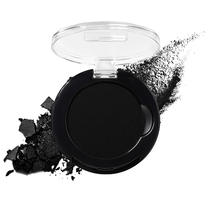 Refillable Eyeshadow Palette - Matte/Glitter/Duo-Chrome Pressed Powder & Cream Formula, Neutral/Shimmer/Smokey Multichrome, Travel-Friendly Iron Pan Refills (Matte, D58)