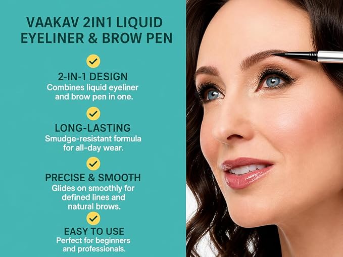 Eyebrow Pencils for Women Waterproof, Eyebrow Pencil & Eyebrow Pen 2 in 1, Long Lasting Brow Pencil, Natural Hair Like Eye Brow Pencil, Brown Eyebrow Pencil (01 LIGHT BROWNS)