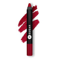 SUGAR Cosmetics Matte As Hell Crayon Lipstick - 01 Scarlett O'hara (Red) with Sharpener Highly Pigmented, Creamy Texture, Long Lasting Matte Finish