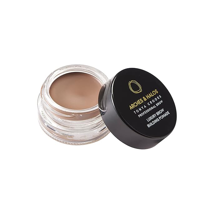 Arches and Halos Luxury Brow Building Pomade - Vegan Eyebrow Pomade - Creamy, Long Wearing Color for Clean, Defined Brows - Sunny Blonde - 0.1 oz