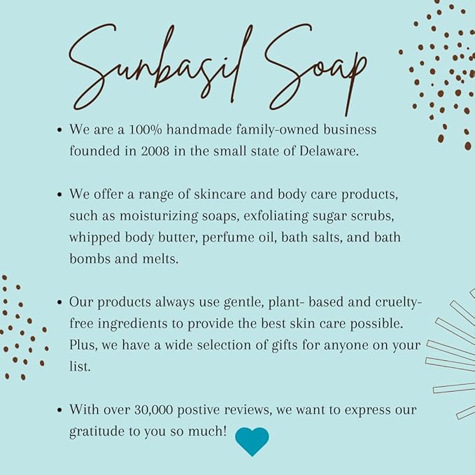 Sunbasil Soap Pink Cotton Candy Whipped Body Butter Lotion. Sweet Skin Cream. Summer Moisturizer. Gift for Her