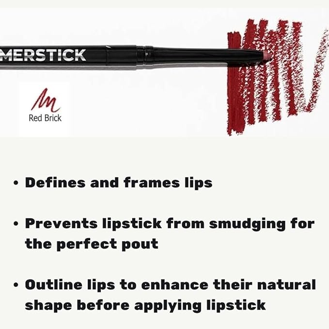 Glimmer Lip Liner Red Brick Set of 2