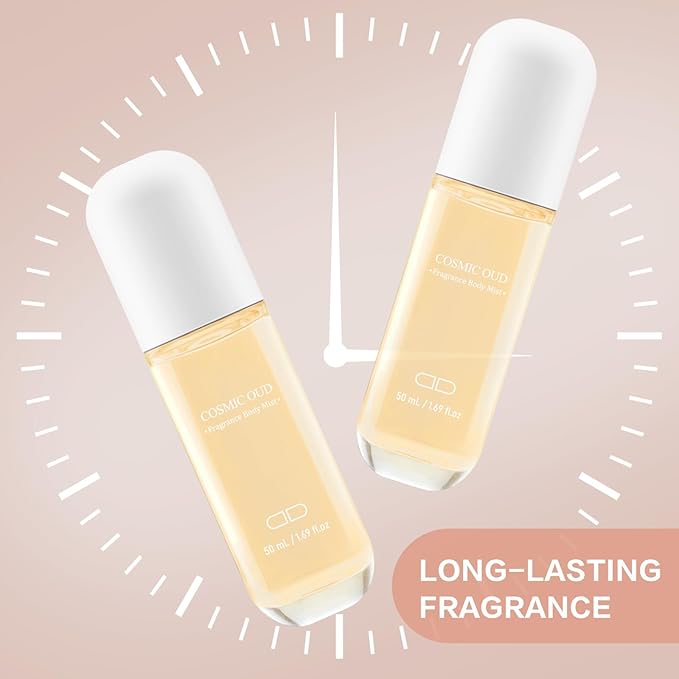 Roseye Hair & Body Perfume Mist – Citrus Fragrance – Refreshing Scent Travel Size 1.7 Fl Oz/50ml