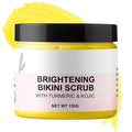 Bikini Area Exfoliator with Turmeric,Ingrown Hair & Razor Bump Scrub for Bikini,Underarm & Inner Thigh – Skin Smoothing, Moisturizing,Body Scrub For All the Skin (5.29oz)