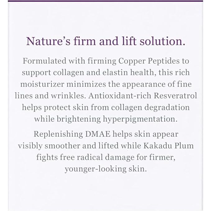 Derma E Firm + lift, DMAE Moisturizer Alpha Lipoic Acid & C-Ester, 2oz (Pack of 4)