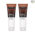 John Frieda Brilliant Brunette Color Vibrancy Shampoo, Brunette Shampoo, 8.45 Fl Oz, Pack of 2