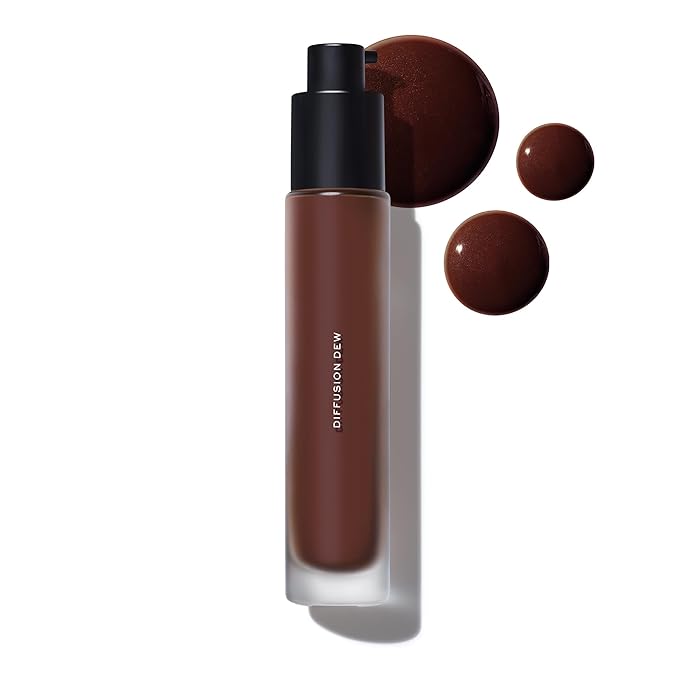 MAKE Beauty Skin Tint – Sheer to Medium Coverage with a Natural Radiant Finish. Lightweight, Smoothing Formula with Niacinamide and Adenosine. Diffusion Dew – 20 Espresso