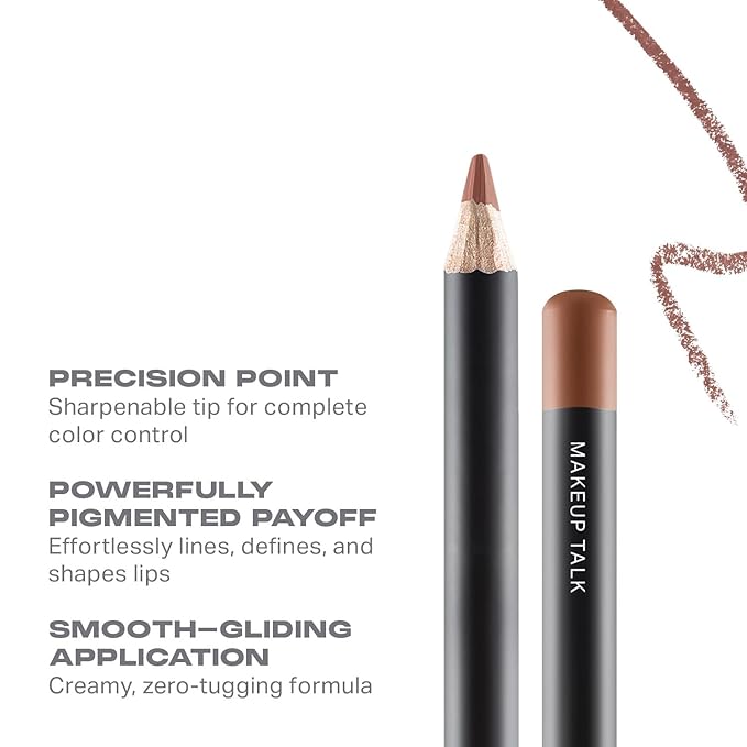 Morphe Color Pencil Bundle - Cream Lip Liner Pencil with a Zero-Tugging Formula - Effortlessly Lines, Defines & Shapes Lips - Sweet Tea (2 Count)