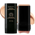 Foundation Stick, Concealer Stick SPF 50+, Waterproof Concealer Foundation Stick, Full Coverage Foundation, Sunscreen Foundation, Tattoo Cover Up Makeup (01# NATURAL)