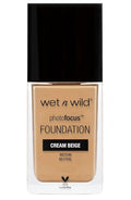 wet n wild Photo Focus Matte Liquid Foundation Cream Beige, Vegan & Cruelty-Free