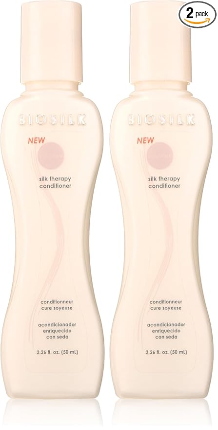 BioSilk Silk Therapy Conditioner, 2.26 Ounce (Pack of 2)