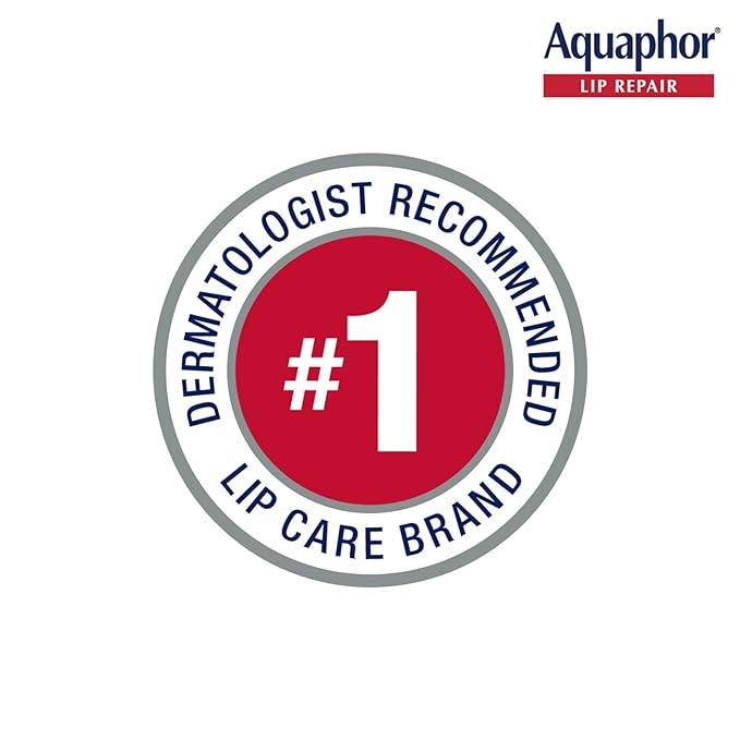 Aquaphor Lip Repair Ointment, Moisturizing Lip Balm Pack, Mothers Day Gifts, 0.35 Tube, Pack of 2