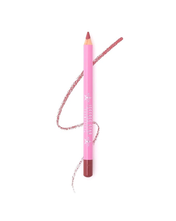 Jeffree Star Cosmetics Velour Lip Liner, Creamy Formula, Satin Finish, Long-Lasting, Peptide Complex, Mineral Oil-Free, Vegan & Cruelty-Free (Gemini)
